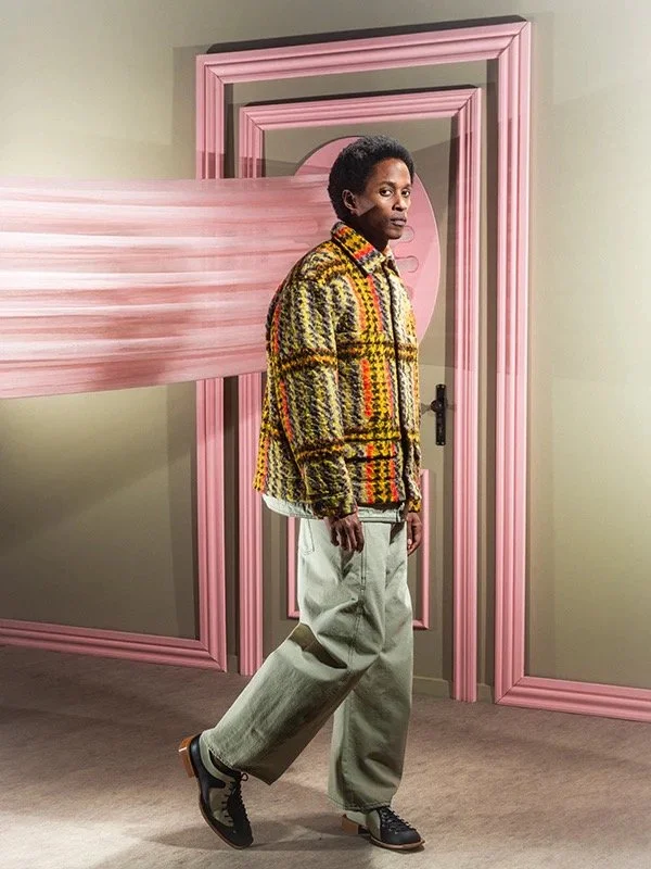 Henrik Vibskov Lamington Jacket Multicolored Checks — Aggregate Supply